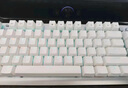 狼蛛（AULA）F3001/F3009無(wú)線(xiàn)藍牙三模機械鍵盤(pán) 筆記本電腦平板2.4G游戲電競辦公通用外設 87鍵金屬旋鈕鍵盤(pán) F3009-銀白 青軸 曬單實(shí)拍圖