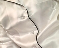 SILKY MIRACLE經(jīng)典女士真絲睡衣家居服長(zhǎng)袖外穿桑蠶絲套裝高級(jí)感禮物七夕送禮 珍珠白 S 曬單實(shí)拍圖