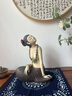 翊珗（YIXIAN）敦煌風(fēng)仕女?dāng)[件石灣公仔陶瓷人物雕塑非遺藝術(shù)品客廳裝飾工藝品 小號(hào)紙箱裝【含蠟染布?jí)|】 曬單實(shí)拍圖