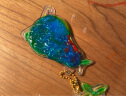 iDoon伦堡画免烤胶画3-6岁创意diy手工制作颜料涂色贴画玻璃画儿童伦堡画水果套装生日礼物 实拍图