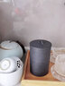 九土手工粗陶茶葉罐陶瓷咖啡儲豆罐茶倉景德鎮(zhèn)功夫茶罐密封罐儲物 高款 曬單實拍圖