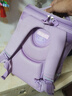 卡拉羊1-4-6年級小學(xué)生大嘴書(shū)包減負防下墜背包學(xué)生大容量雙肩包 2674薰衣草紫（身高130-150） 曬單實(shí)拍圖