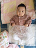 山鷗2025春秋新款嬰幼兒衣服3-6個(gè)月女寶寶連體衣0-1歲公主爬爬服NBY 粉色【甜美氣質(zhì)雙層包屁裙】 66cm 建議55-66 曬單實(shí)拍圖