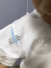 小素材儿童短袖竹纤维睡衣套装婴儿幼儿内衣空调服宝宝夏季薄款男童女夏 夏日水果套头蓝 90（1岁半-3岁） 实拍图