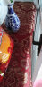 艺必旭 现代简约时尚美式欧式中式餐桌布艺电视柜床旗茶几桌旗布  定制 酒红色 33*200cm（适合桌长150-160 实拍图