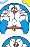 沪斯哆啦a梦电动车装饰贴卡通可爱叮当猫摩托头盔划痕遮挡机器猫贴纸 叮当猫A款（一版） 实拍图