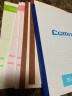 齐心（COMIX）B5/80张软面抄笔记本子文具/软抄本/记事本 6本装 C4511 实拍图