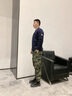 AK ARMY開衫無帽衛(wèi)衣男春秋季新款抓絨棒球領休閑飛行員夾克男士百搭外套 藏藍色 XL （150-165斤） 曬單實拍圖