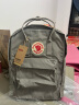 FJALLRAVEN北极狐双肩包男时尚休闲大容量背包男女书包23510-021雾灰16L 礼物送女生 母亲节礼物 晒单实拍图