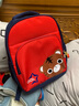 迪士尼（Disney）1-3-6-12歲小孩子的幼兒園書(shū)包卡通可愛(ài)兒童雙肩男女孩背包大中小 特價(jià)紅色 適合幼兒園 曬單實(shí)拍圖