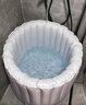 FoldBubble自動(dòng)充氣泡澡桶大人折疊泡浴桶家用洗澡桶冬天成人全身坐浴盆兒童 升級(jí)禮包【無線充氣】 曬單實(shí)拍圖