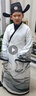九虞氏兒童漢服演出服男女童古裝國(guó)學(xué)服中國(guó)風(fēng)學(xué)生詩(shī)詞朗誦服裝書(shū)童襦裙 單件（男女同款） 160 （適合155-165cm身高） 曬單實(shí)拍圖