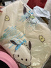 南極人（Nanjiren）夏涼被兒童a類(lèi)嬰幼兒園可機洗大豆纖維夏被家用卡通空調薄被子芯 功夫熊貓-A類(lèi)針織棉 100x150cm大豆纖維單夏被 曬單實(shí)拍圖