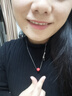 蘇十六S925銀朱砂項(xiàng)鏈本命年轉(zhuǎn)運(yùn)珠鎖骨鏈七夕情人節(jié)生日禮物送女友老婆 【單珠10mm】朱砂項(xiàng)鏈 曬單實(shí)拍圖