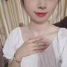 慕洛菲梅花項鏈女情人節生日禮物送女友時(shí)尚飾品銀項鏈白玉髓高級 梅你不行項鏈【免費刻字+順豐】 曬單實(shí)拍圖