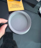宫薰 烟灰缸创意水泥家用办公室茶几装饰摆件 莫比乌斯灰9cm 实拍图