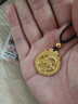 凱福珠寶古法十二生肖花絲吊墜999足金本命年護身符生日禮物520禮物 辰龍 18g-20g（以實(shí)際克重多退少補） 曬單實(shí)拍圖