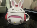 Hello Kitty三麗鷗兒童可愛(ài)馬克杯帶蓋陶瓷家用杯子女高顏值水杯圣誕禮物送人 庫洛米-400ml-帶蓋-造型馬克杯 曬單實(shí)拍圖