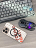 猿氣「流沙」適用蘋(píng)果16promax手機殼新款iPhone16pro磁吸保護套液態(tài)流沙殼蘋(píng)果16小清新保護殼外殼 未來(lái)流光 | 磁吸充電 | 紅色脈動(dòng) iPhone 16 Pro Max 曬單實(shí)拍圖