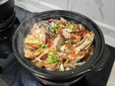自然廚S9陶瓷砂鍋煲仔飯鍋剁椒魚(yú)頭淺口干鍋專(zhuān)用耐高溫不易裂沙鍋燃氣灶 4-5人-黑色【質(zhì)保十年】 2.4L 曬單實(shí)拍圖