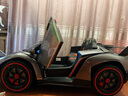 攜手超大號雙人蘭博基尼電動(dòng)車(chē)兒童四輪寶寶汽車(chē)小孩玩具車(chē)可坐人鋰電 烤漆銀灰全功能+MP4+軟輪+皮座 曬單實(shí)拍圖