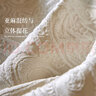 蠟筆派純色桌布莉吉亞防水立體提花純色百搭桌布圓形方形餐桌桌布定制 莉吉亞桌布-方桌/圓桌適用 140*200cm單層卷邊款/4-6人餐桌 曬單實拍圖