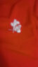 回力短袖男t恤夏季中國風(fēng)潮流文創(chuàng  )設計師款純棉半截袖青少年重磅男裝 紅色(h福報中國胸標) L /175(建議120斤-140斤左右) 曬單實(shí)拍圖