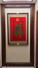 瑯櫃坊（LANGGUIFANG）福字掛畫康熙御筆玄關(guān)裝飾畫豎版百福圖牌匾畫天下第一福 B款 福 康熙御筆 曬單實拍圖