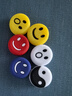 方燦6種表情FANGCAN方燦網(wǎng)球拍避震器壁球拍減震器笑臉太極哭臉配件 6個(gè)裝混裝 曬單實(shí)拍圖
