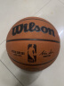 Wilson威尔胜NBA官方比赛用球同款OFFICIAL GAME BALL牛皮室内7号篮球 实拍图