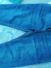 南极人牛仔裤男夏季超薄款凉感弹力浅色宽松直筒商务大码休闲阔腿长裤子 蓝色 34（2尺7） 晒单实拍图