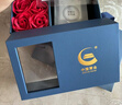 中國黃金（CHINA GOLD）丘比特之箭足銀項鏈女托帕石吊墜七夕情人節(jié)禮物送女友老婆生日 丘比特之箭項鏈+藍托帕-玫瑰禮盒 曬單實拍圖