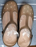 維布倫（VEBLEN）洞洞鞋女士涼鞋夏季新款時(shí)尚外穿拖鞋厚底防滑海邊度假溯溪沙灘鞋 茶金 38 曬單實(shí)拍圖