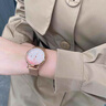Culisr Kesnr小ck手表女士時(shí)尚潮流氣質(zhì)女款簡(jiǎn)約防水石英腕表情人節禮物送女友 粉色(簡(jiǎn)約禮盒裝) 31mm 曬單實(shí)拍圖