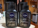 妮维雅（NIVEA）男士洗面奶保湿收缩毛孔深黑DEEP控油细致毛孔洁面双支套装 实拍图