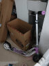 Hudora德国青少年滑板车5-12岁踏板车学生代步车折叠14746 紫色 实拍图
