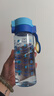 TigerFamily兒童水杯直飲帶蓋小學(xué)生男女無(wú)毒安全材質(zhì) 天藍(lán)色（無(wú)彩盒包裝） 曬單實(shí)拍圖