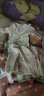 奇萌娃（qimengwa）新生婴儿衣服全棉内衣套装绑带和尚服0-3个月初生宝宝连体衣爬服 扣子款内衣两套 59码1-2个月 实拍图