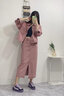 Olrain歐芮兒法式粉色牛仔外套女春裝新款復(fù)古甜美休閑外套 粉色 M 曬單實拍圖