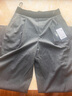 MO&Co.【UPF40+防曬】高腰直筒休閑褲摩安珂 深花灰色 M 165 曬單實(shí)拍圖
