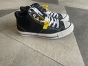 匡威（Converse）現(xiàn)貨男鞋女鞋秋冬Malden Street經(jīng)典黑白色中幫帆布鞋A00811C A00811C 黑色 41 曬單實(shí)拍圖