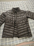 君羽戶(hù)外鵝絨羽絨服1000蓬95絨白鵝絨服輕薄立領(lǐng)保暖羽絨夾克 E52114 黑色-男款 M 推薦男121-135斤/女96-110斤 曬單實(shí)拍圖
