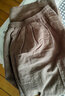 娟的絹春季透氣棉麻禪意茶服寬松瑜伽純色百搭中國風(fēng)闊腿褲休閑女士長(cháng)褲 卡其 均碼 曬單實(shí)拍圖
