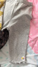 戴維貝拉（DAVE＆BELLA）女童休閑褲兒童七分褲中大童打底褲夏裝新款童褲寶寶褲子洋氣童裝 淺灰色【現貨】 100 cm（建議身高90-100cm） 曬單實(shí)拍圖