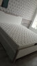 枕中梦奶油风白色实木床现代简约双人床1.8米1.5m1.35小户型卧室储物床 实木床+床头柜*2 180*200cm  箱框结构 实拍图
