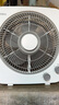 美的（Midea） 電風(fēng)扇 家用臺式小風(fēng)扇空氣循環(huán)扇轉頁(yè)扇辦公室桌面鴻運扇五葉輕音柔風(fēng)臥室宿舍節能省電臺扇 KYT30-21MA【12寸加大款】 桌面轉頁(yè)扇 曬單實(shí)拍圖