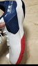 李寧（LI-NING）羽毛球鞋防側滑透氣耐磨羽毛球訓練鞋運動(dòng)鞋 雷霆白藍 44 曬單實(shí)拍圖