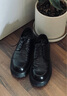 CDGLVCK&LEERCDG LV CK LEER意大利風(fēng)品牌皮鞋大頭皮鞋男新款英倫商務(wù)正裝皮鞋 黑色 38 (240mm) 曬單實(shí)拍圖