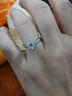 鑫萬福七夕禮物現(xiàn)貨六爪結(jié)婚鉆戒鉆石女戒鉑金鉆石戒指克拉婚戒結(jié)婚求婚 PT950鉑金-70分F-G色SI 曬單實拍圖