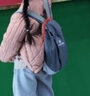 SMOPEN迷你輕便雙肩包男女休閑戶(hù)外旅行背包兒童小書(shū)包時(shí)尚韓風(fēng)運動(dòng)小包 山灰色-JD發(fā)貨 曬單實(shí)拍圖